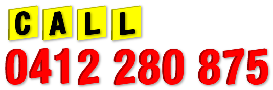 Call Tania on 0412 280 875
